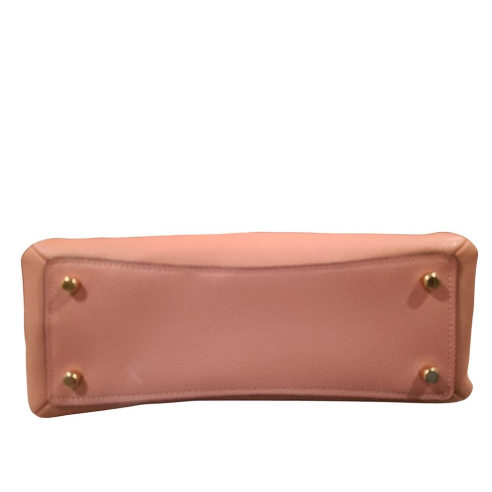 NWOT Coach Mini Lillie Carryall Petal Pink Gold Tone Hardware Crossbody Satchel - Picture 5 of 8